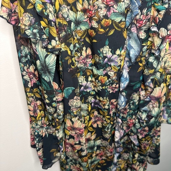 H&M Ruffled Floral Dress - Picture 2 of 12